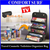 Roll-N-Go Travel Cosmetic Toiletries Jewelry Organize Store Bag